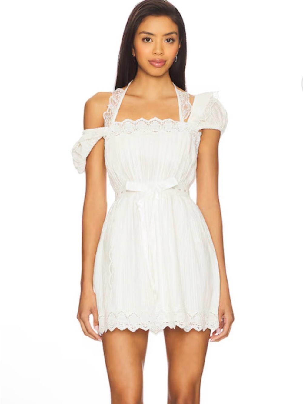 Revolve For Love and Lemons Sweet Summer Mini Dress in size Large nwt - Picture 4 of 6